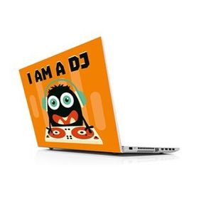 Sticker Masters I Am A Dj Laptop Duvar Stickerı