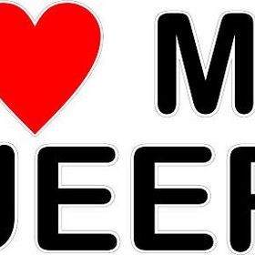 Sticker Masters I Love My Jeep Sticker