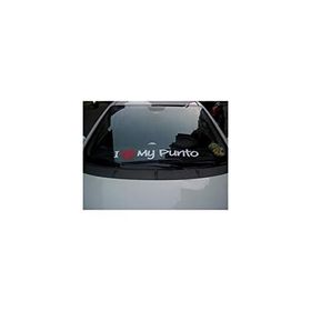 Sticker Masters I Love My Punto Sticker