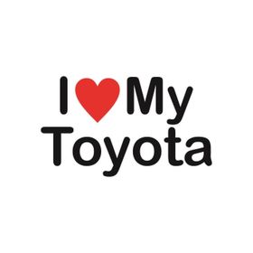 Sticker Masters I Love My Toyota Sticker