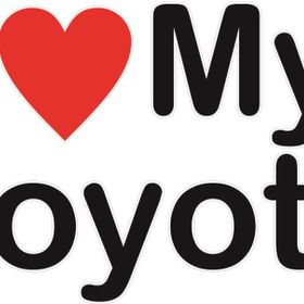Sticker Masters I Love My Toyota Sticker