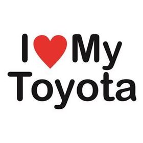 Sticker Masters I Love My Toyota Sticker
