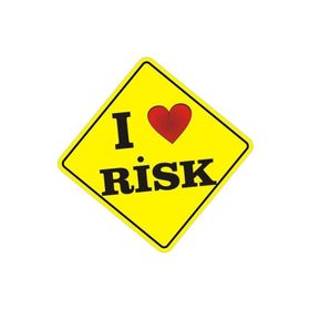 Sticker Masters I Love Risk Sticker