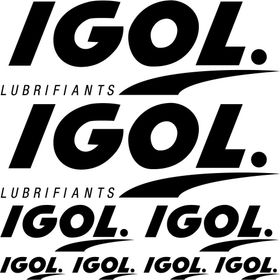 Sticker Masters Igol Sponsor Set Sticker