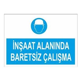 Sticker Masters İnşaat Alanında Baretsiz Çalışma Sticker