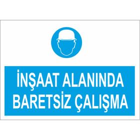 Sticker Masters İnşaat Alanında Baretsiz Çalışma Sticker
