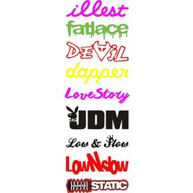 Sticker Masters Jdm 1 Sticker