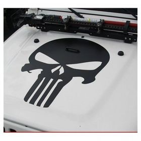 Sticker Masters Jeep Ön Kaput Punisher Sticker
