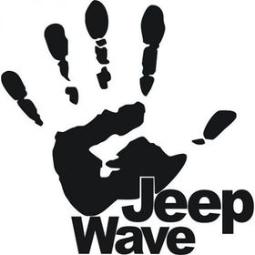 Sticker Masters Jeep Wave Sticker