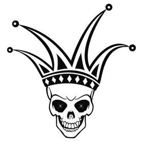 Sticker Masters Joker Skull Sticker