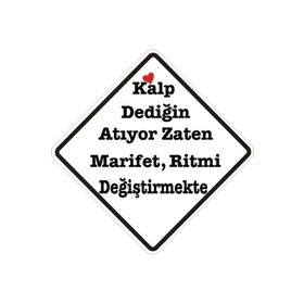 Sticker Masters Kalp Dediğin Zaten Atıyor Sticker