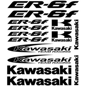 Sticker Masters Kawasaki Er6f Sticker Set