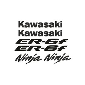 Sticker Masters Kawasaki Er6f Sticker Set