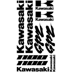 Sticker Masters Kawasaki GPZ 1100 Sticker Set