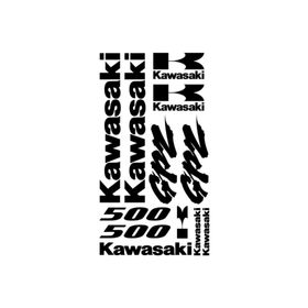 Sticker Masters Kawasaki Gpz 500 Sticker Set