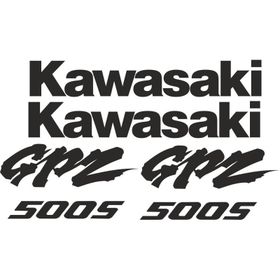 Sticker Masters Kawasaki Gpz 500 Sticker Set