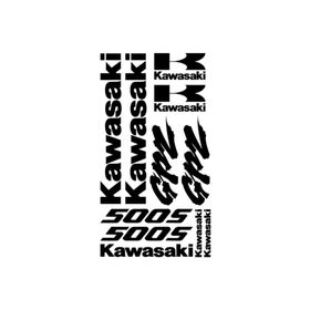 Sticker Masters Kawasaki GPZ 500s Sticker Set