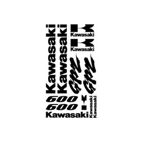 Sticker Masters Kawasaki GPZ 600 Sticker Set