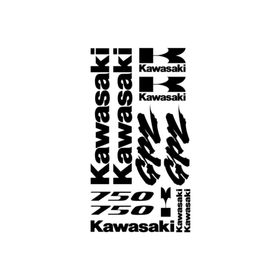Sticker Masters Kawasaki GPZ 750 Sticker Set
