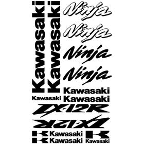 Sticker Masters Kawasaki Ninja ZX-12r Sticker Set