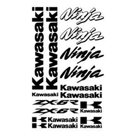 Sticker Masters Kawasaki Ninja ZX-6r Sticker Set