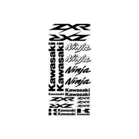 Sticker Masters Kawasaki Ninja ZXR Sticker Set