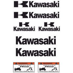 Sticker Masters Kawasaki Sponsor Sticker Set