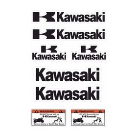 Sticker Masters Kawasaki Sponsor Sticker Set