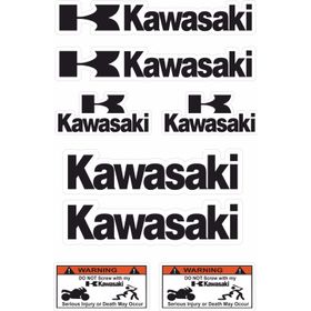 Sticker Masters Kawasaki Sponsor Sticker Set