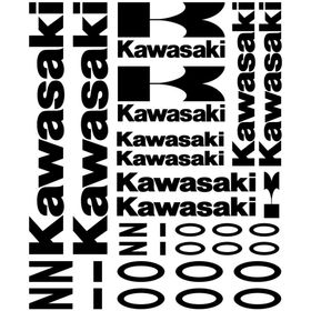 Sticker Masters Kawasaki Z 1000 Sticker Set