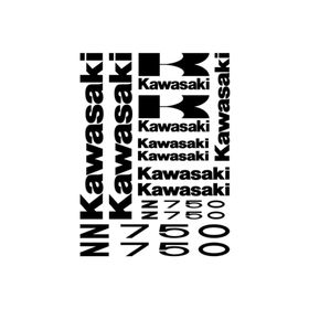 Sticker Masters Kawasaki Z 750 Sticker Set