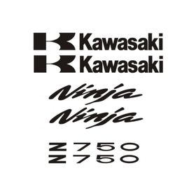 Sticker Masters Kawasaki Z750-1 Sticker Set