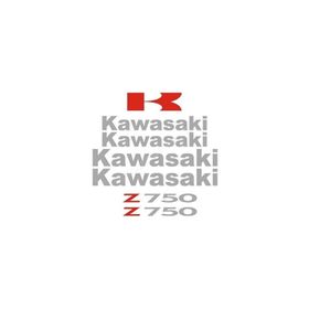 Sticker Masters Kawasaki Z750 Sticker Set