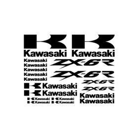 Sticker Masters Kawasaki ZX-6r Sticker Set