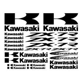 Sticker Masters Kawasaki ZX-7r Sticker Set