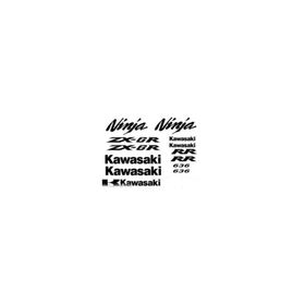 Sticker Masters Kawasaki Zx6 , 636 Sticker Set