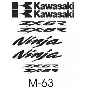 Sticker Masters Kawasaki Zxr-6 Sticker Set