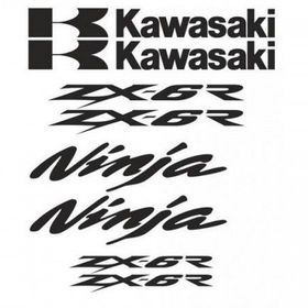 Sticker Masters Kawasaki Zxr-6 Sticker Set
