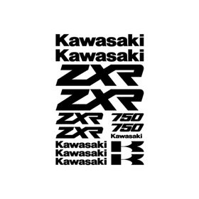 Sticker Masters Kawasaki Zxr 750 Sticker Set