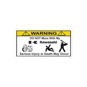 Sticker Masters Kawasakime Dokunma Sticker