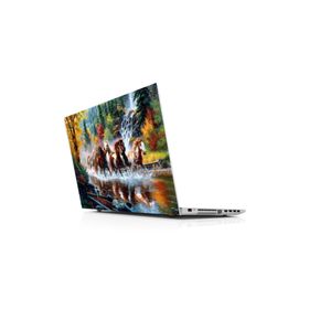 Sticker Masters Koşan Atlar Laptop Duvar Stickerı