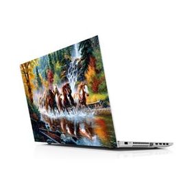 Sticker Masters Koşan Atlar Laptop Duvar Stickerı