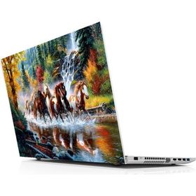 Sticker Masters Koşan Atlar Laptop Duvar Stickerı