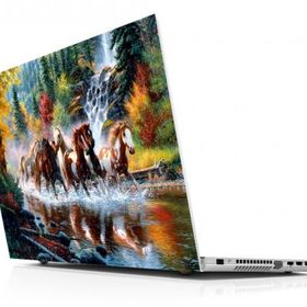 Sticker Masters Koşan Atlar Laptop Duvar Stickerı