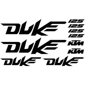 Sticker Masters Ktm 125 Duke Sticker Set
