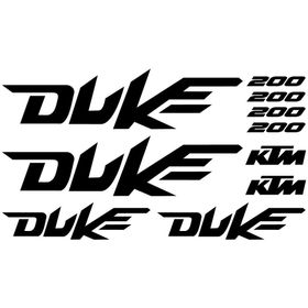 Sticker Masters Ktm 200 Duke Sticker Set