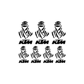 Sticker Masters Ktm Dakar Sponsor Sticker Set