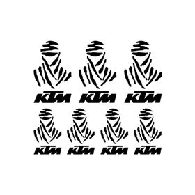 Sticker Masters Ktm Dakar Sponsor Sticker Set