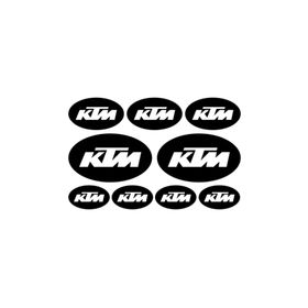 Sticker Masters Ktm Oval Sponsor Sticker Set