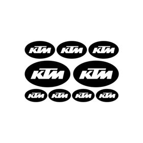 Sticker Masters Ktm Oval Sponsor Sticker Set